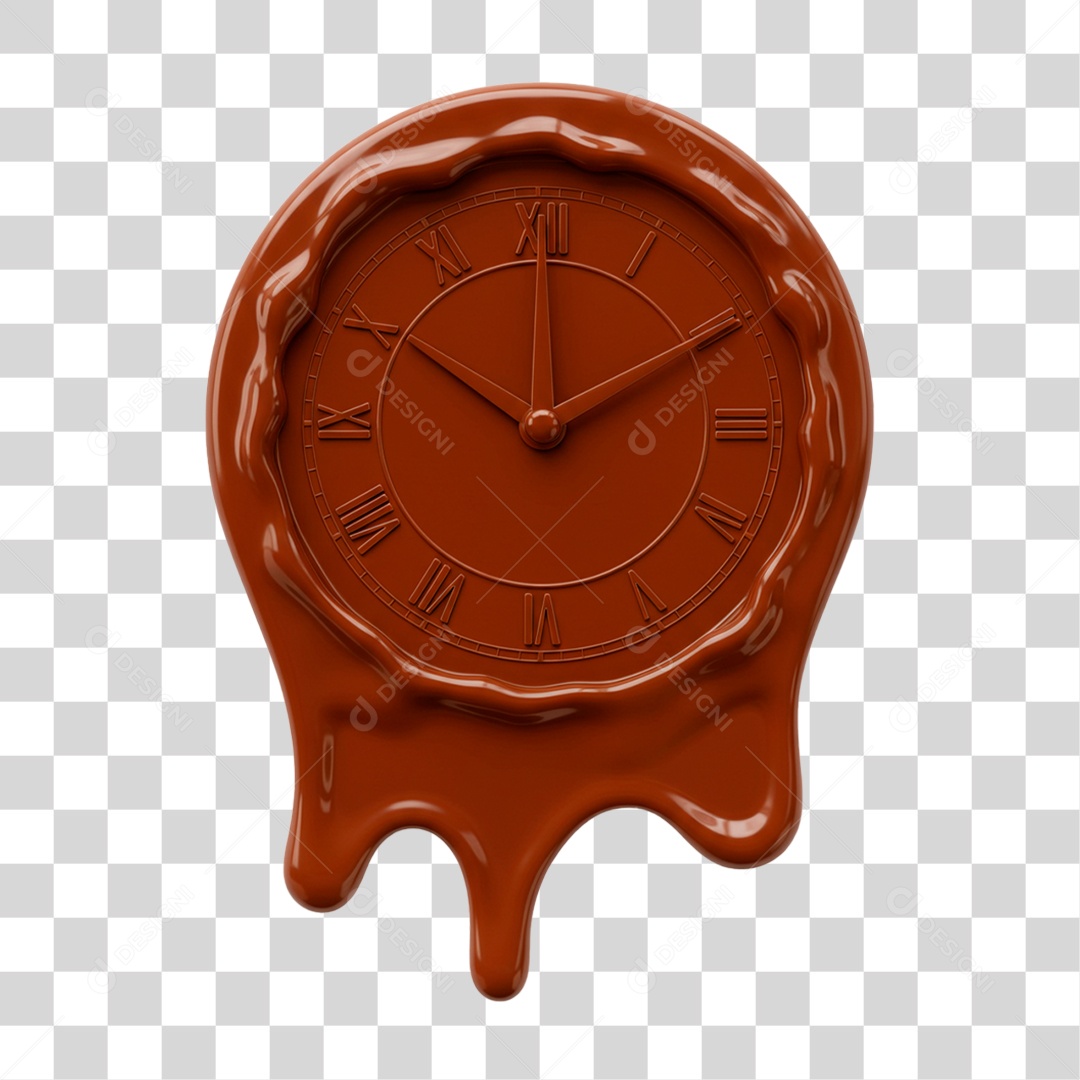 Despertador de Chocolate PNG Transparente