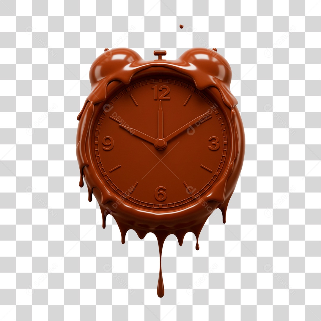 Despertador de Chocolate PNG Transparente