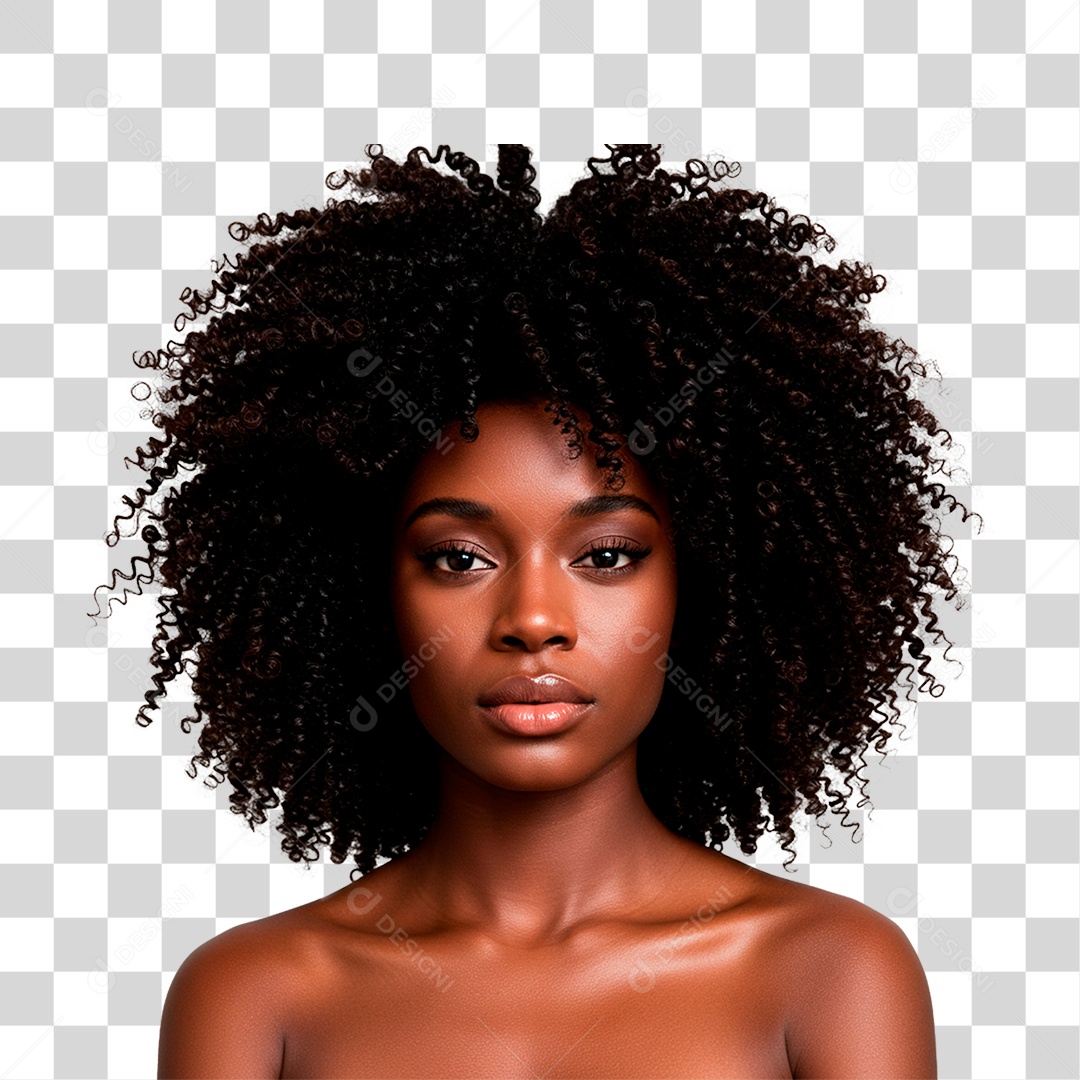 Mulher Negra PNG Transparente