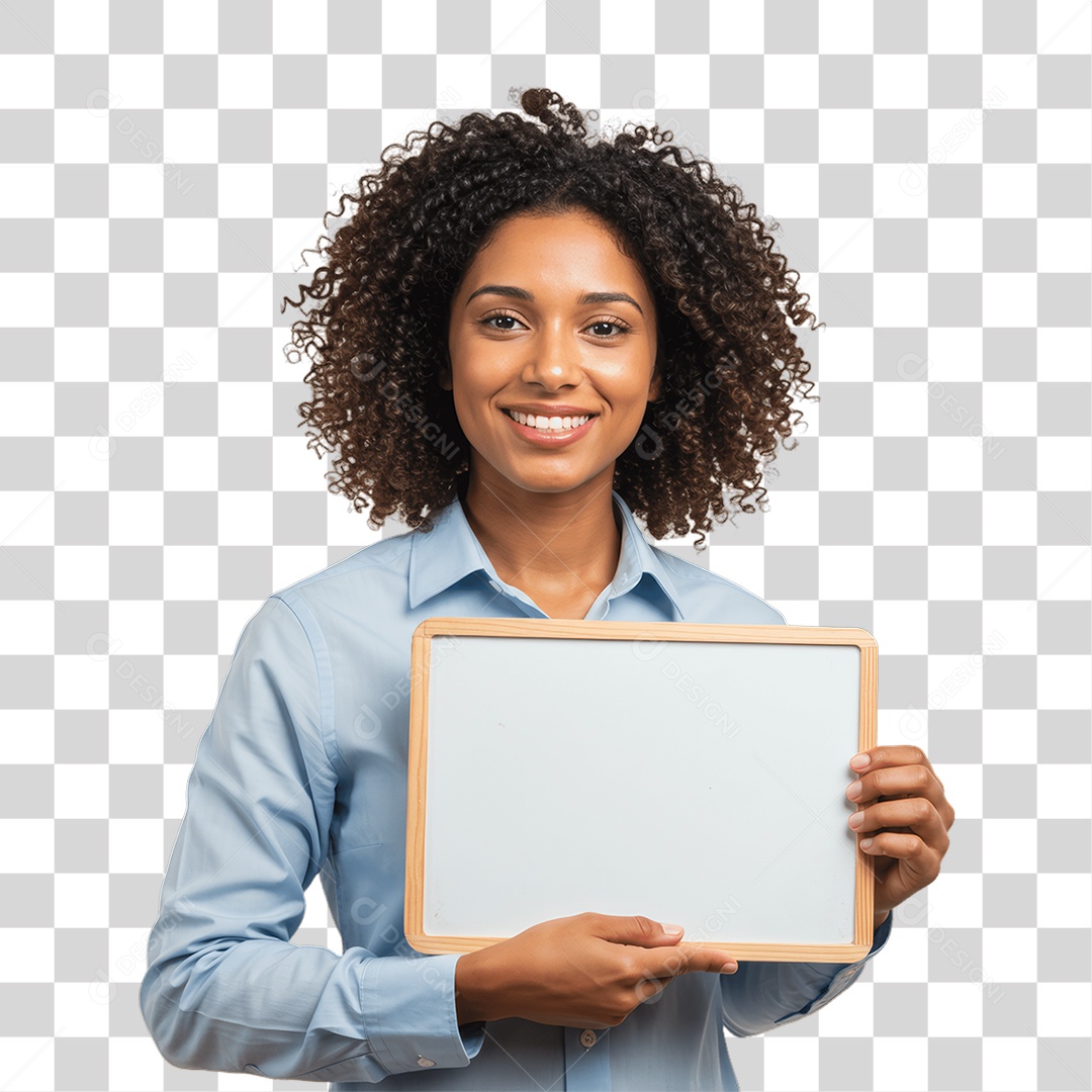 Mulher com Roupa de Trabalho PNG Transparente