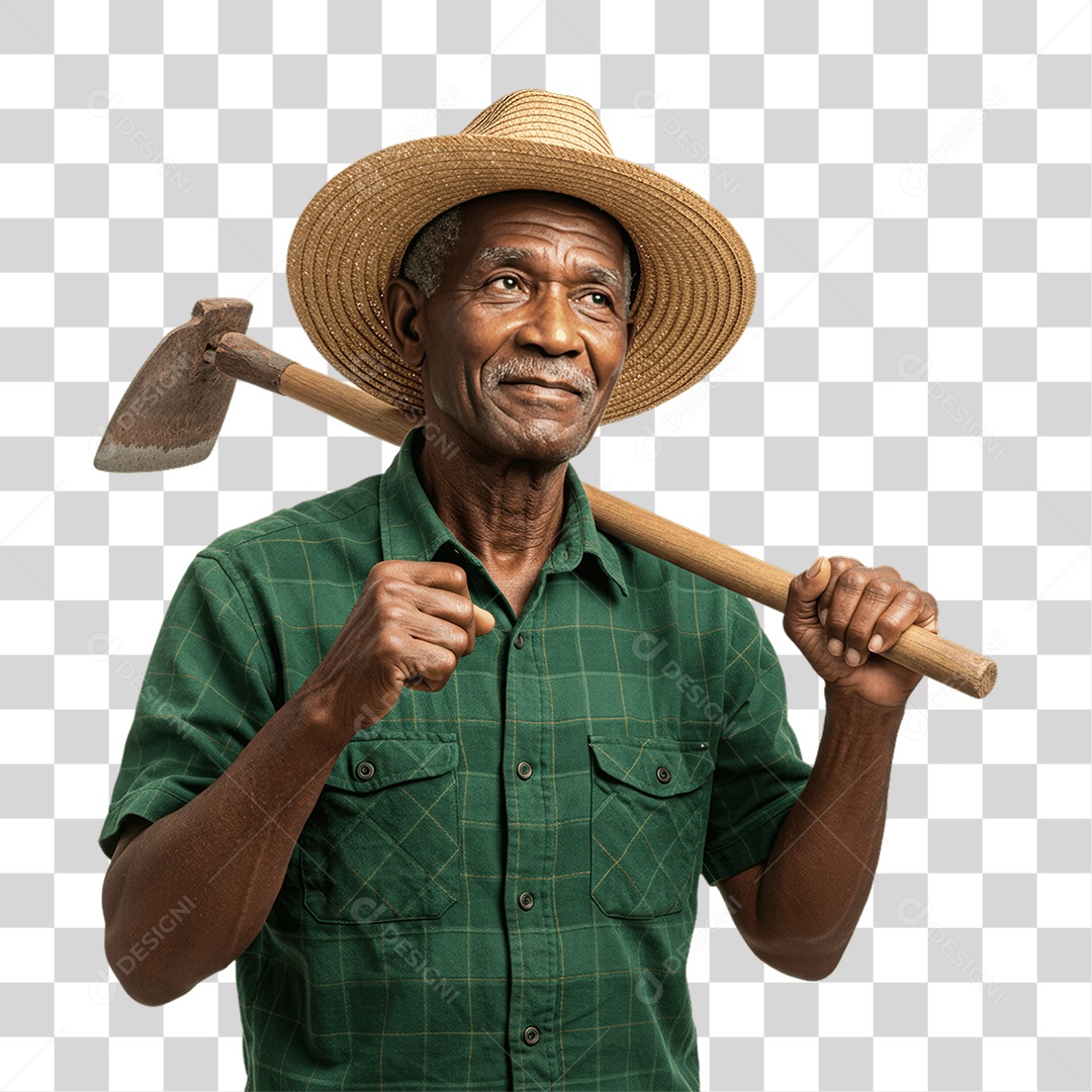 Homem Trabalho Rural PNG Transparente