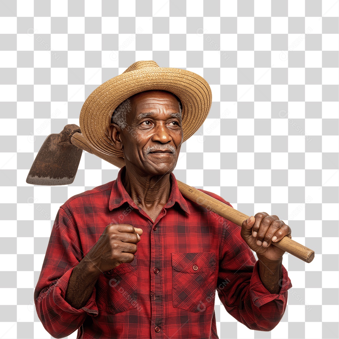 Homem Trabalho Rural PNG Transparente