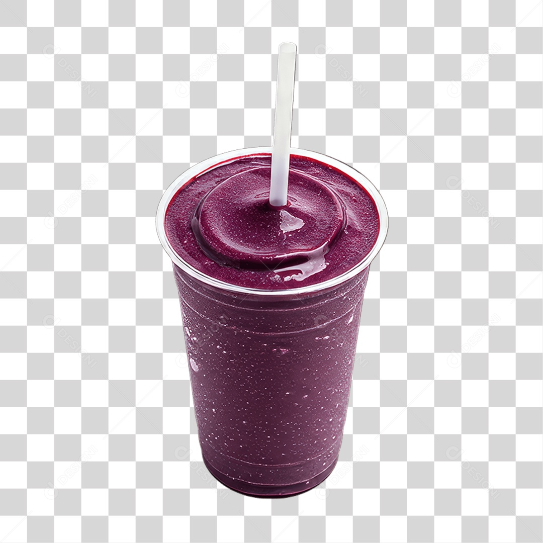 Copo de Açaí PNG Transparente