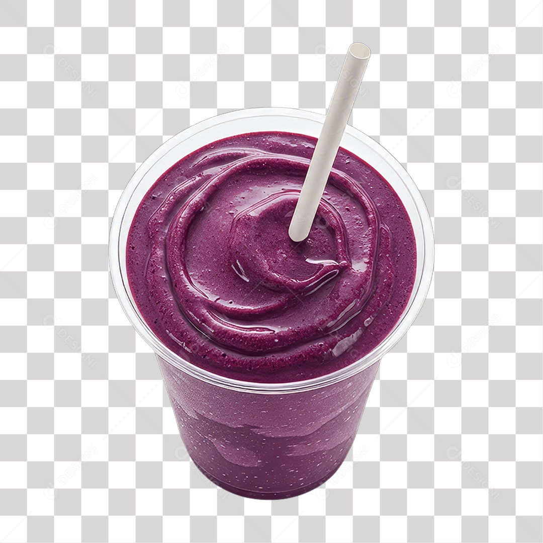 Copo de Açaí PNG Transparente