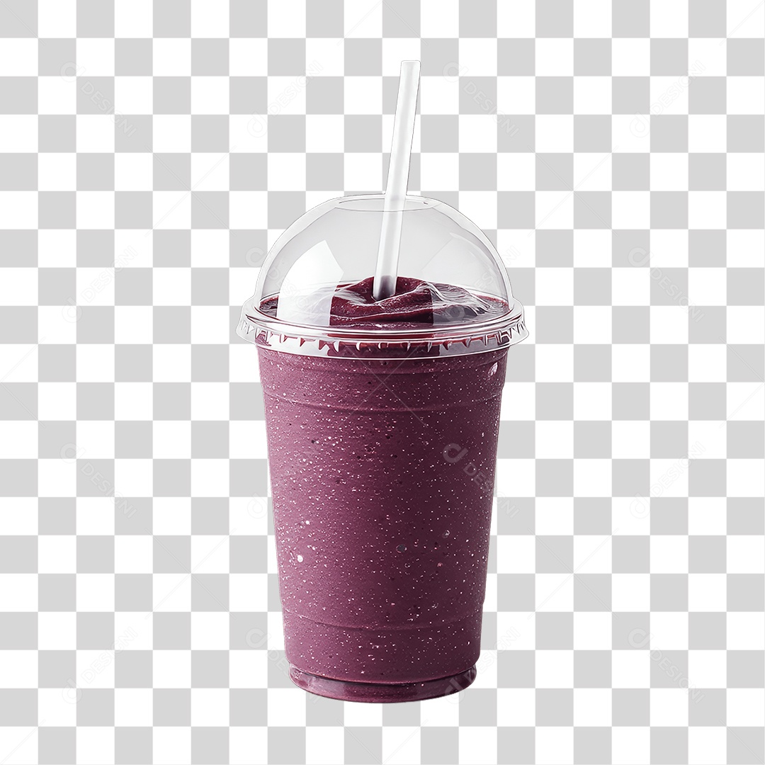 Copo de Açaí PNG Transparente