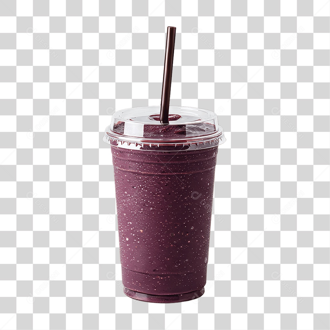 Copo de Açaí PNG Transparente