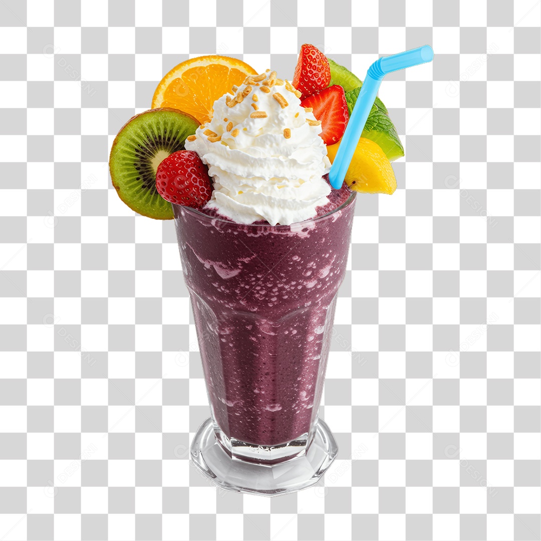 Copo de Açaí PNG Transparente