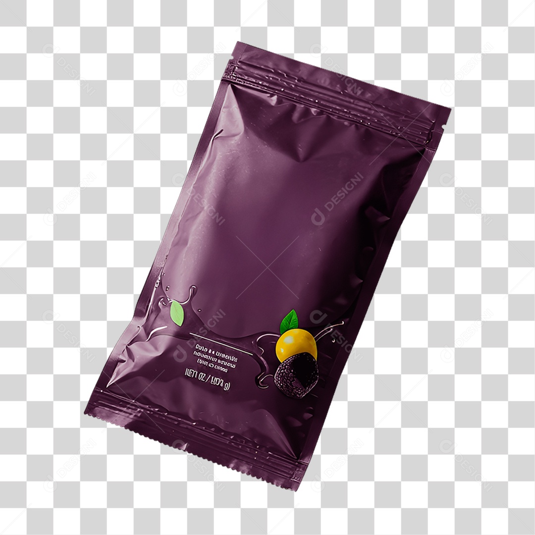 Picolé de Açaí PNG Transparente