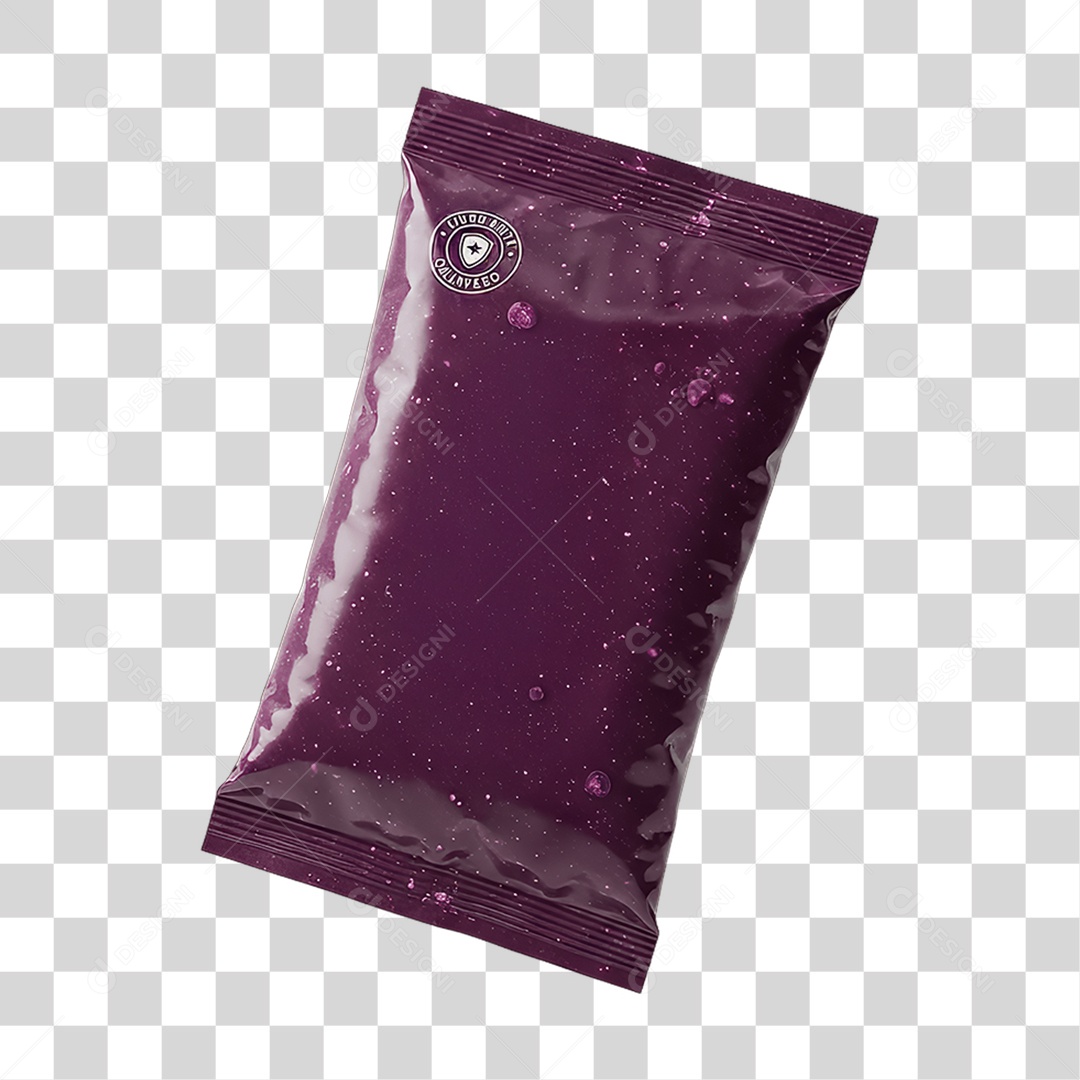 Picolé de Açaí PNG Transparente