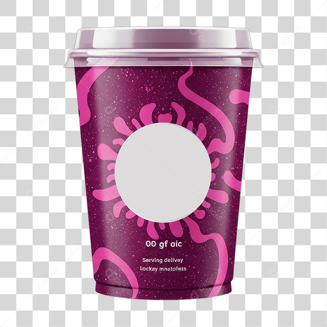 Pote de Açaí PNG Transparente