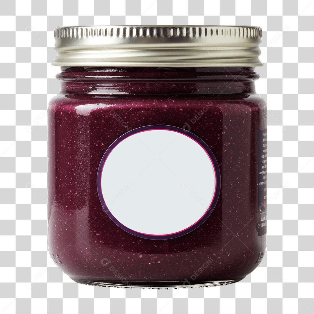 Pote de Açaí PNG Transparente