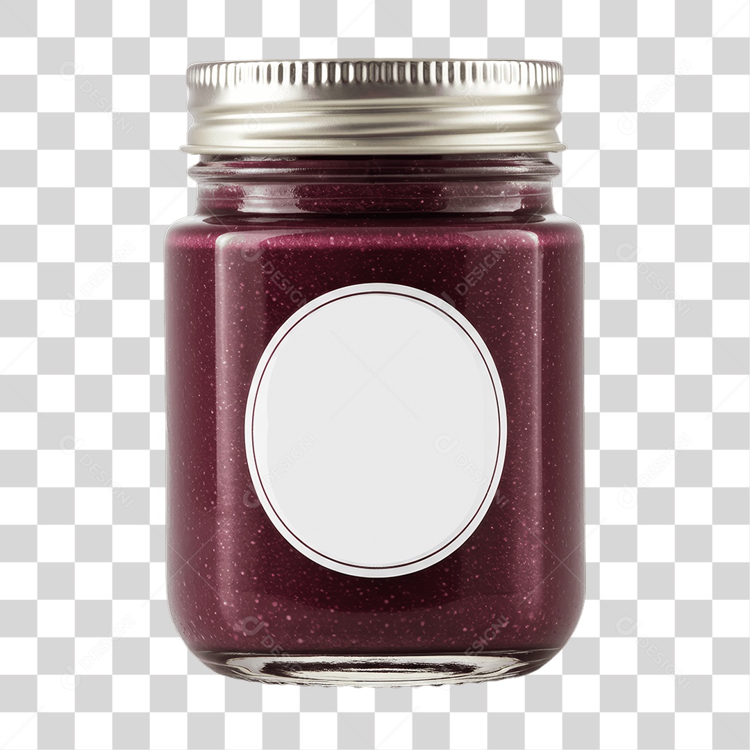Pote de Açaí PNG Transparente