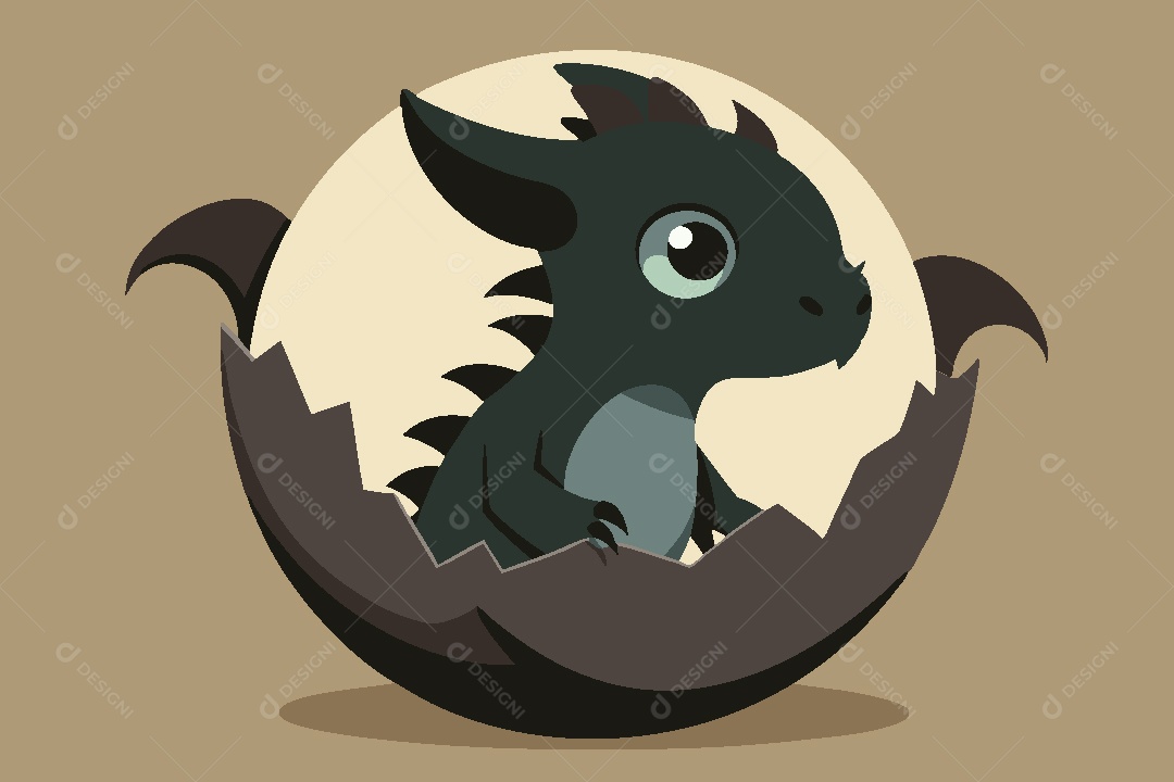 Dragão Ilustração Vetor EPS