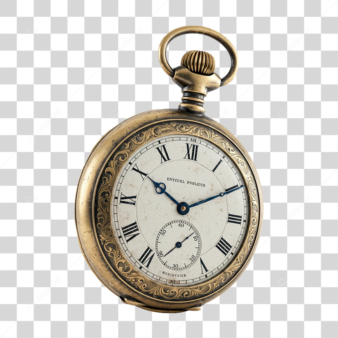 Relógio de Bolso PNG Transparente