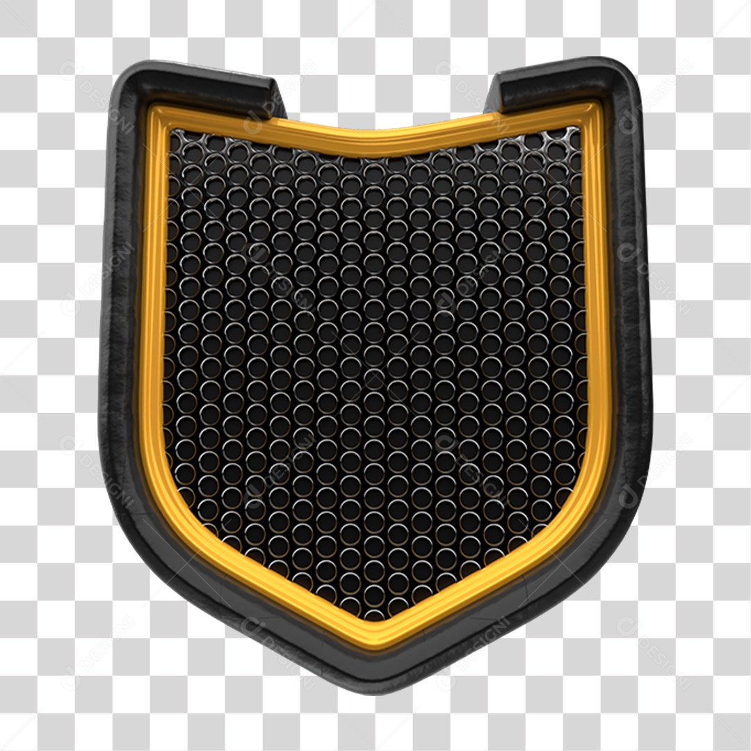 Painel de Metal com Neon PNG Transparente