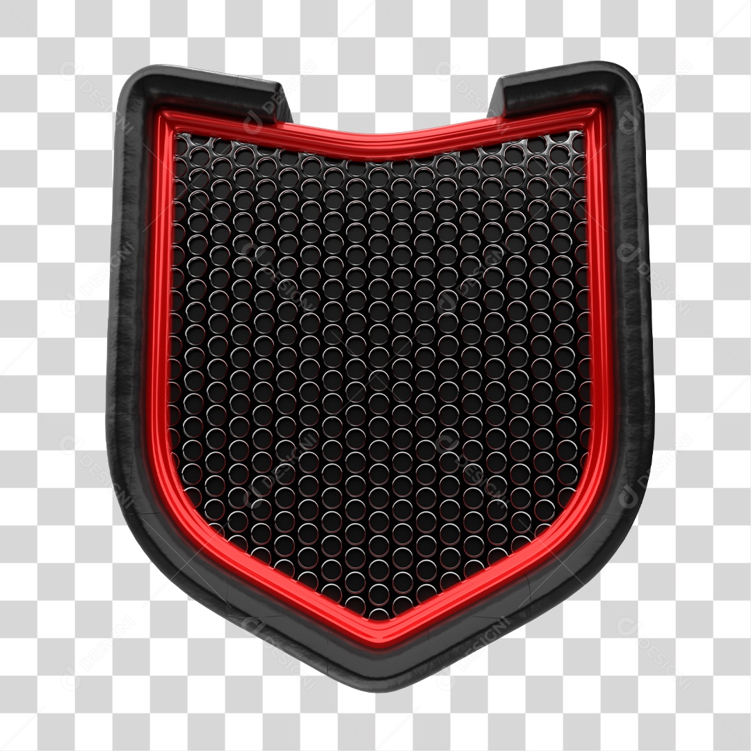 Painel de Metal com Neon PNG Transparente