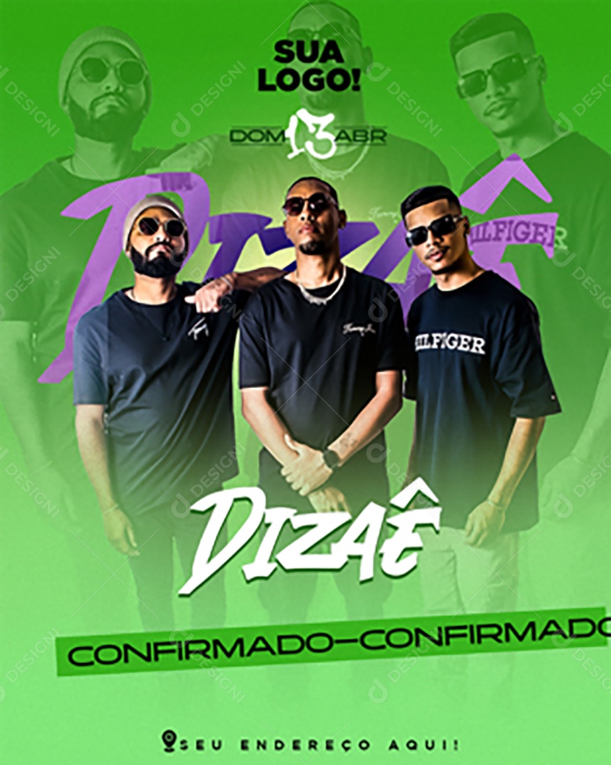 Feed Flyer Dizaê Social Media PSD Editável