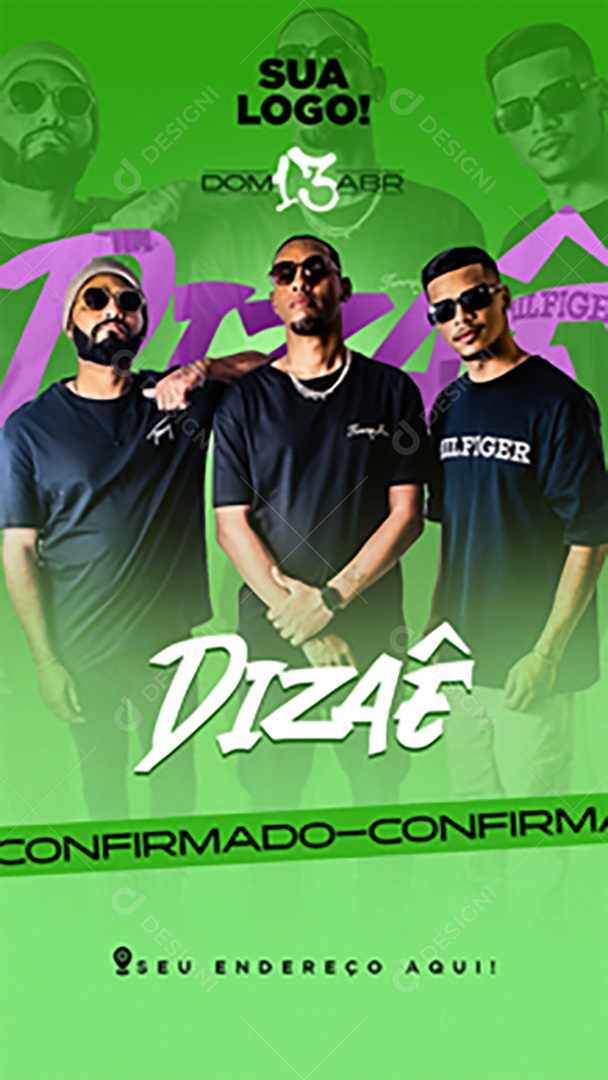 Story Flyer Dizaê Social Media PSD Editável