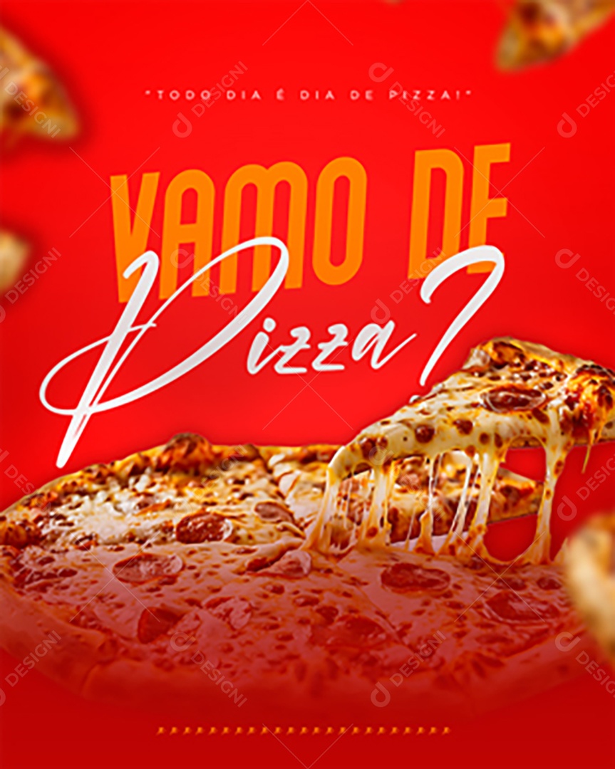 Pizzaria Social Media PSD Editável