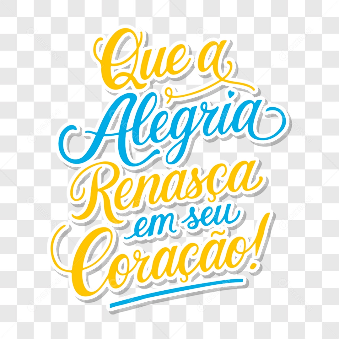 Lettering Feliz Páscoa EPS + PNG