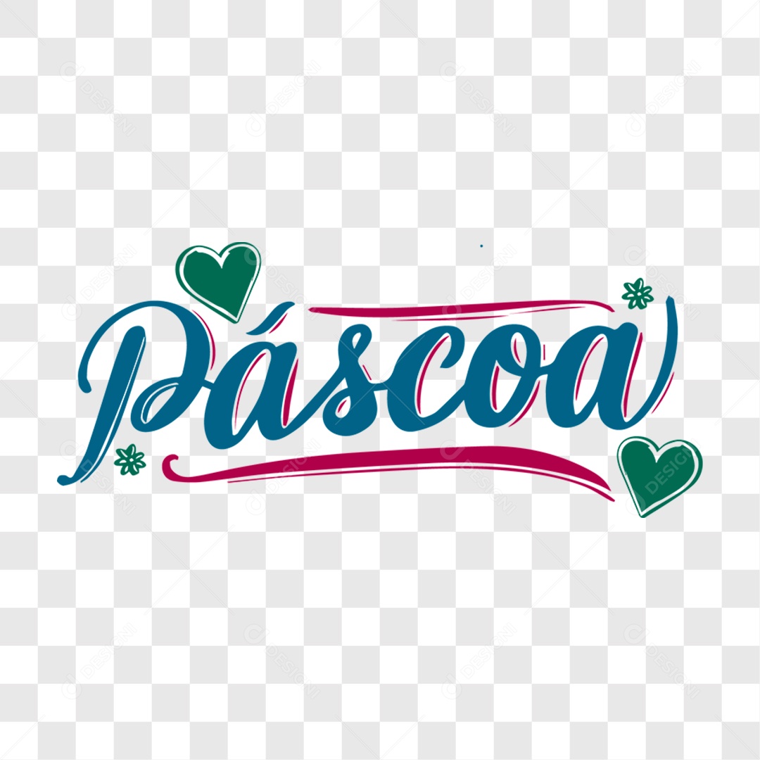Lettering Páscoa EPS + PNG