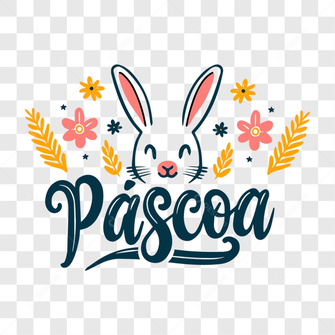 Lettering Páscoa EPS + PNG