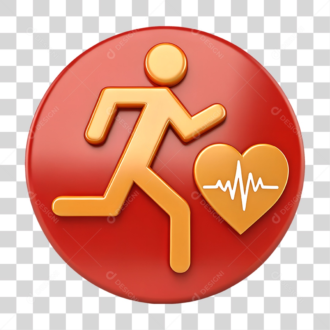 Ícone de Atividade Física PNG Transparente