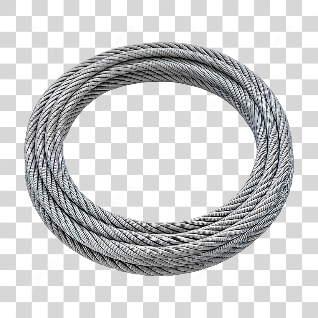 Cabos de Aço Enrolado PNG Transparente