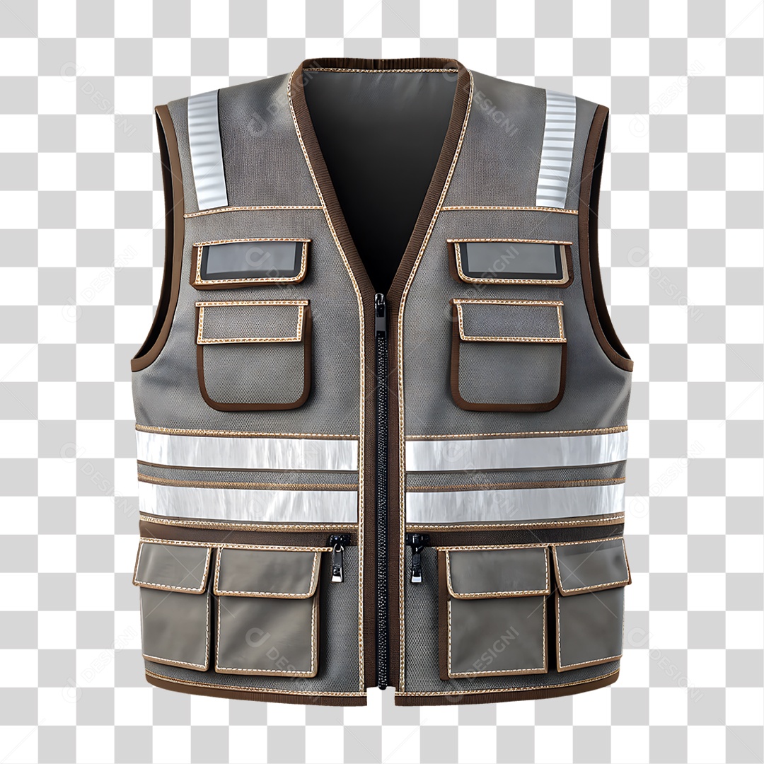 Colete de Engenharia PNG Transparente