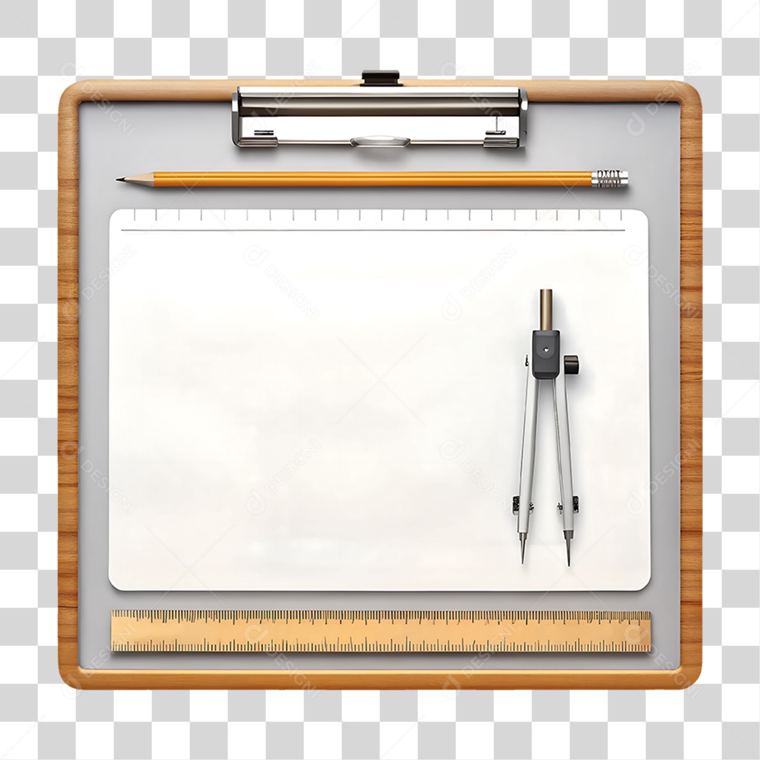 Prancheta de Desenho de Engenharia PNG Transparente