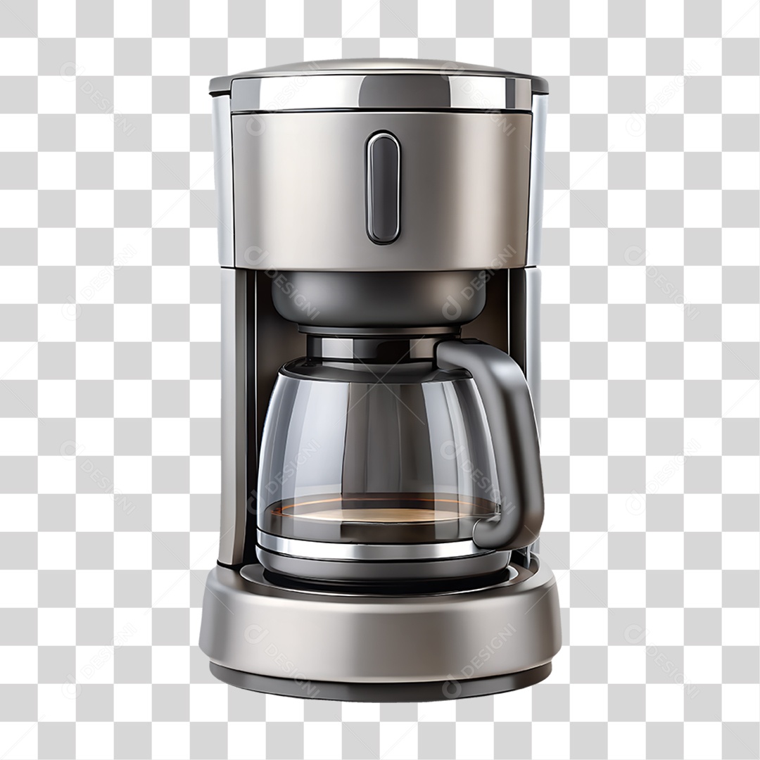 Cafeteira Elétrica Simples PNG Transparente