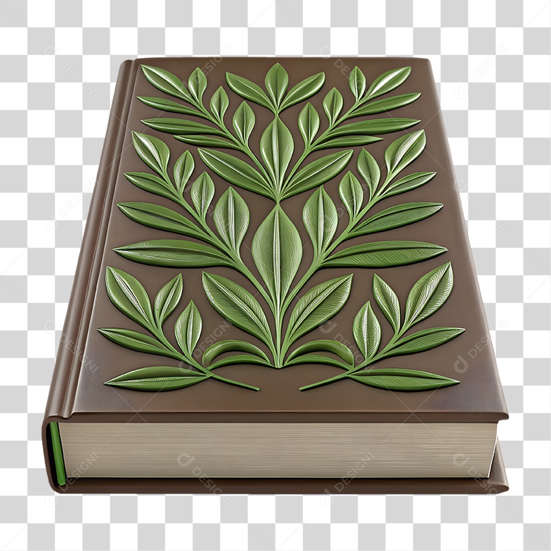 Livro de Botânica PNG Transparente