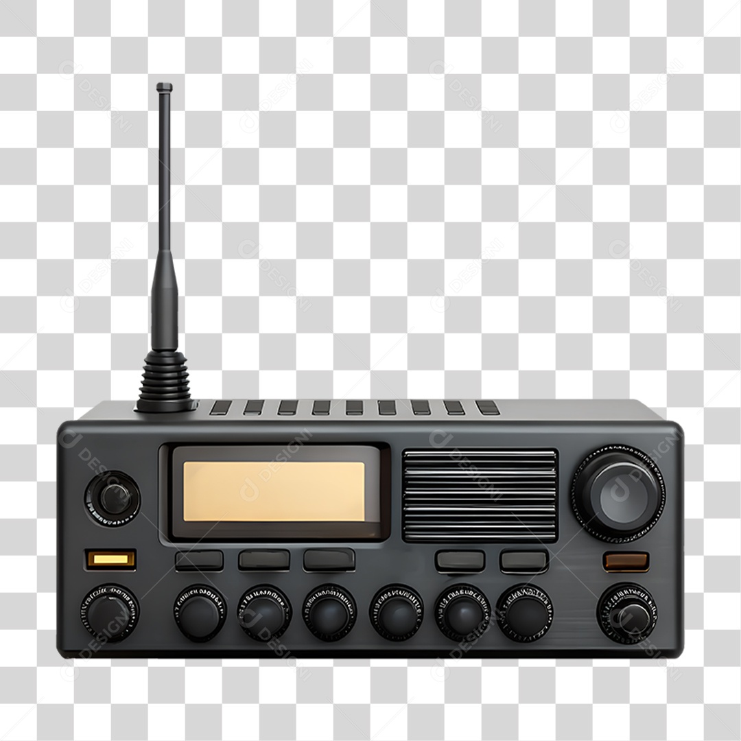 Rádio Amador PNG Transparente