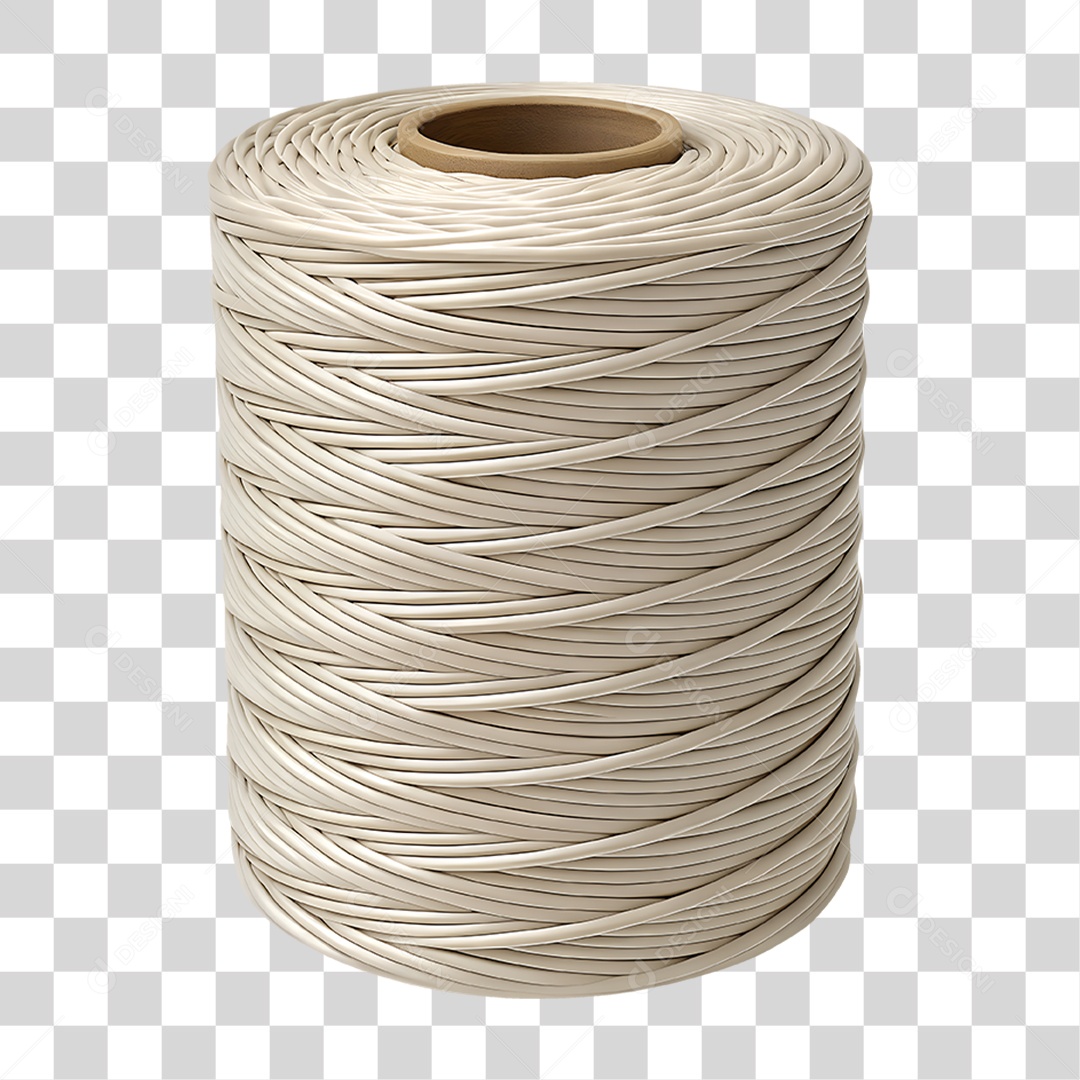 Tubo de Barbante PNG Transparente