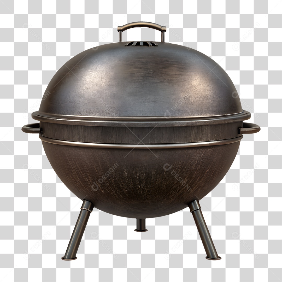 Churrasqueira de Ferro PNG Transparente