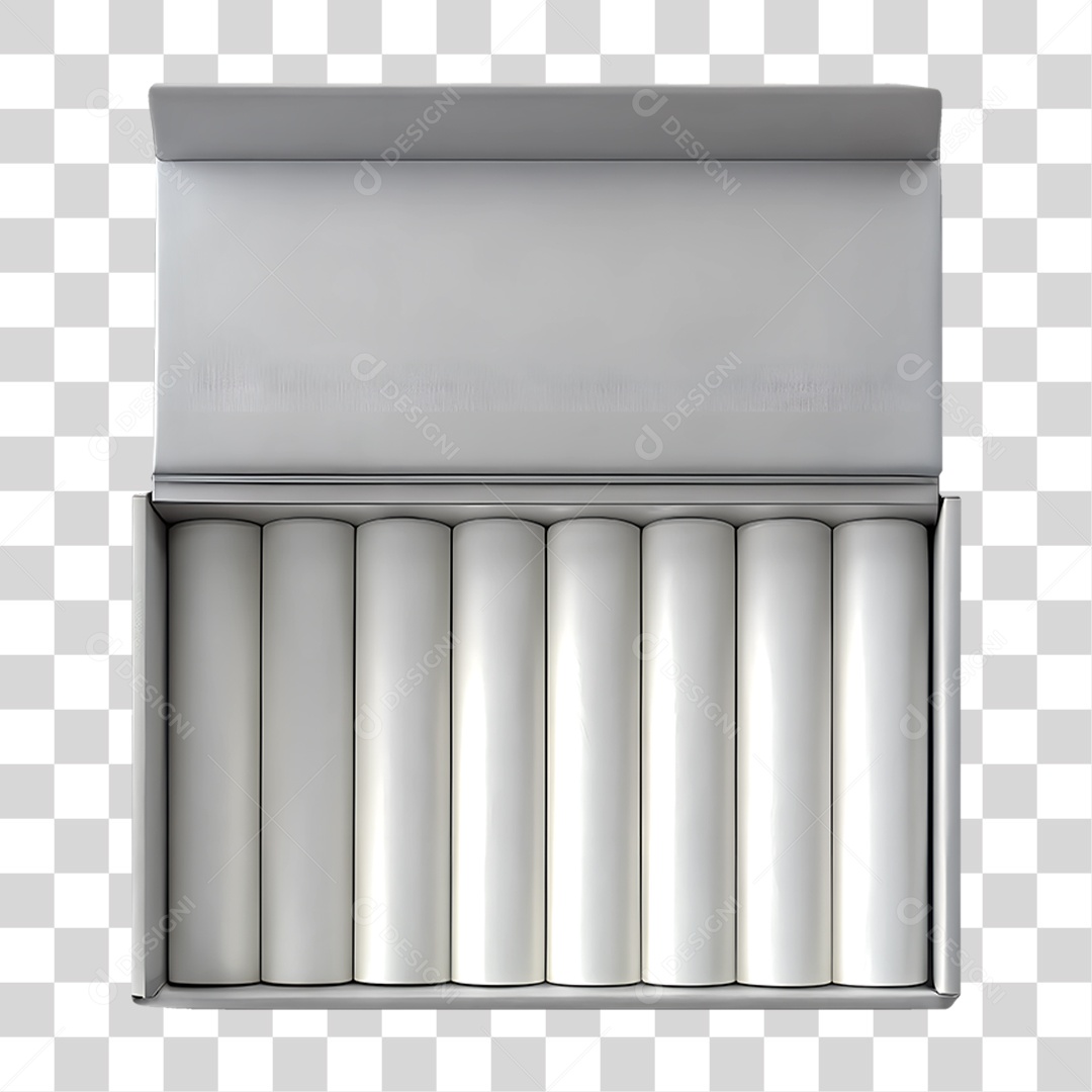 Caixa de Giz de Lousa PNG Transparente