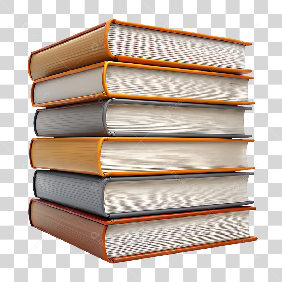 Livros Didáticos PNG Transparente