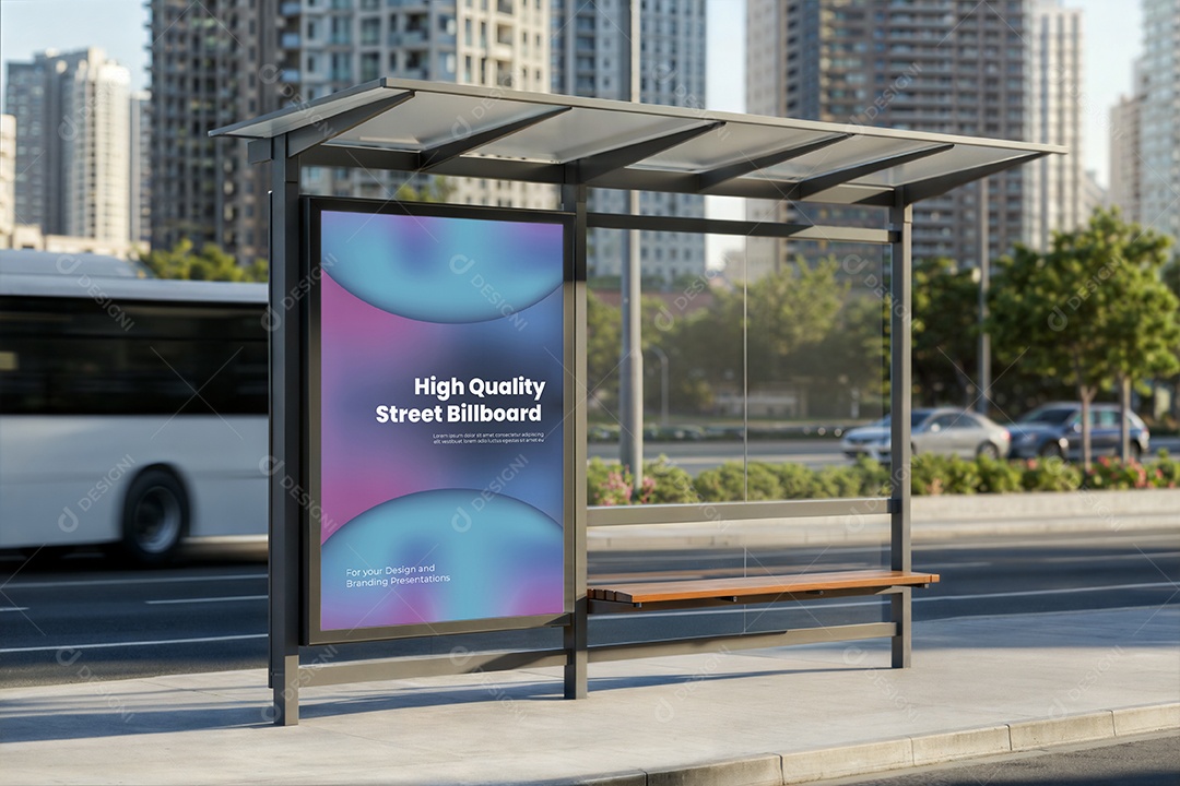 Mockup Anúncio Publicitário PSD Editável