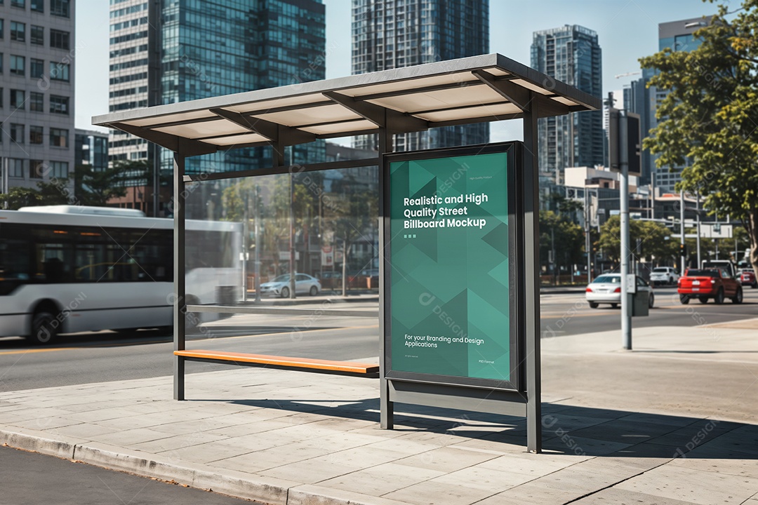 Mockup Anúncio Publicitário PSD Editável