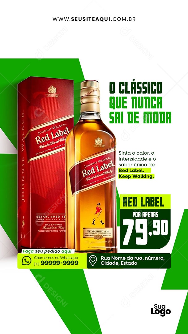 Story Distribuidora O Clássico Que Nunca Sai De Moda Social Media PSD Editável