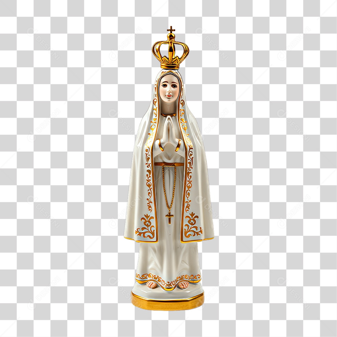 Imagem Semelhante a Nossa Senhora de Fatima PNG Transparente