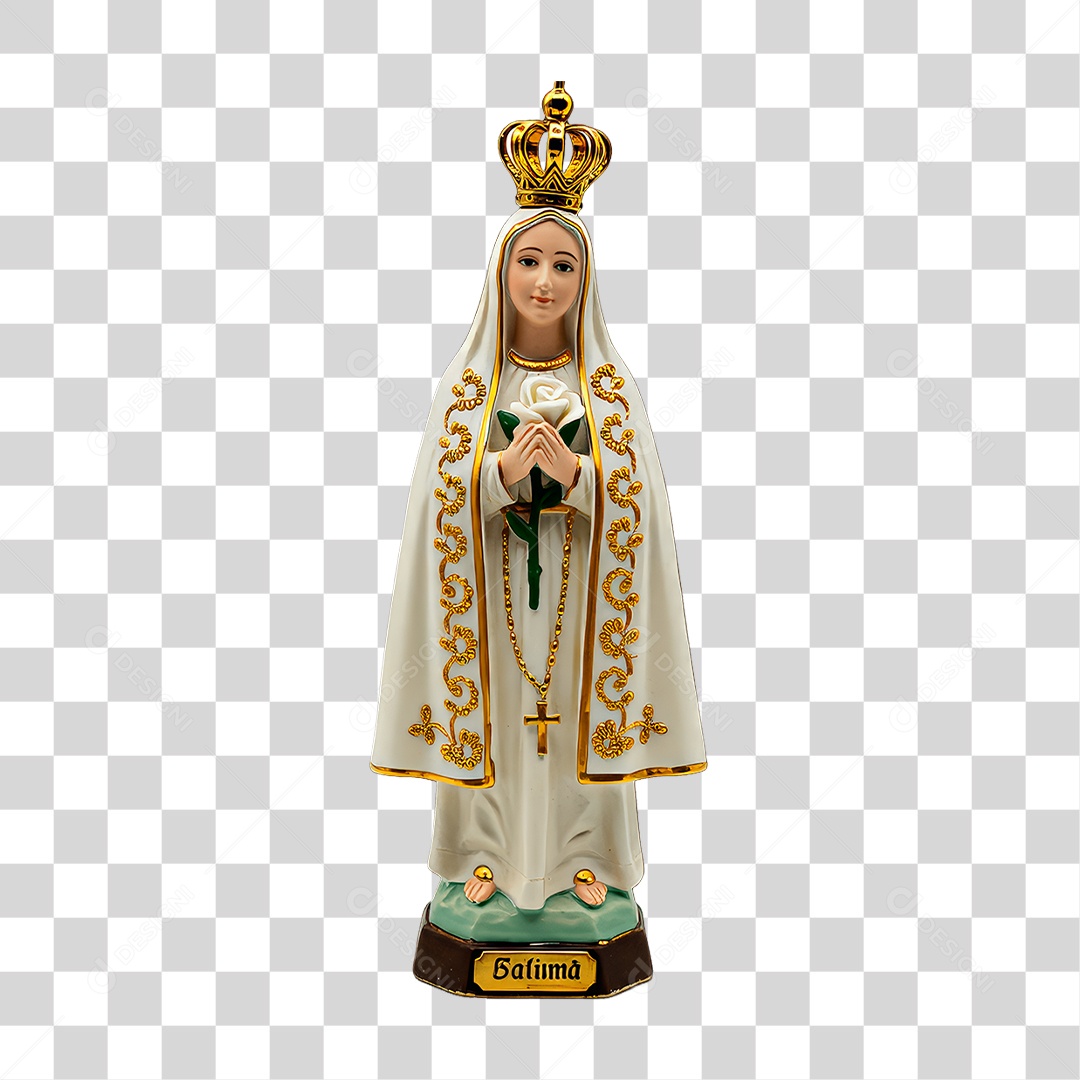 Imagem Semelhante a Nossa Senhora de Fatima PNG Transparente