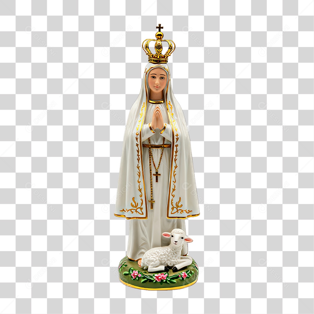 Imagem Semelhante a Nossa Senhora de Fatima PNG Transparente