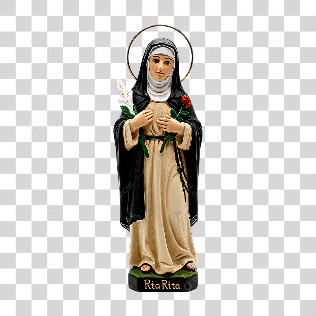 Imagem Semelhante a Santa Rita de Cássia PNG Transparente