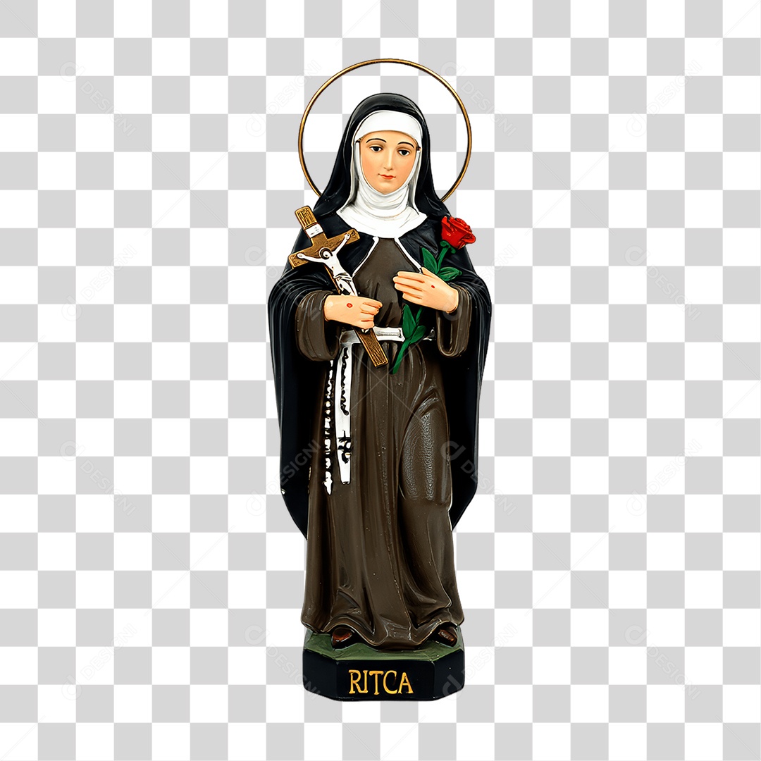 Imagem Semelhante a Santa Rita de Cássia PNG Transparente