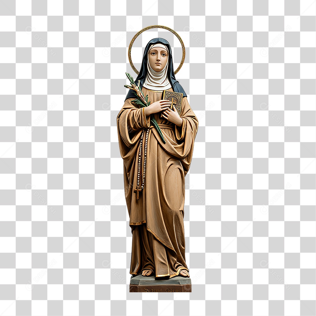 Imagem Semelhante a Santa Rita de Cássia PNG Transparente