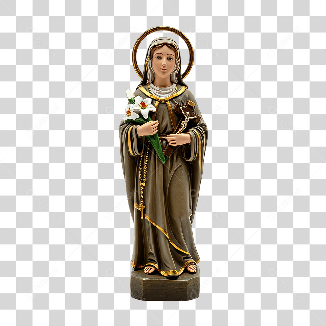 Imagem Semelhante a Santa Rita de Cássia PNG Transparente