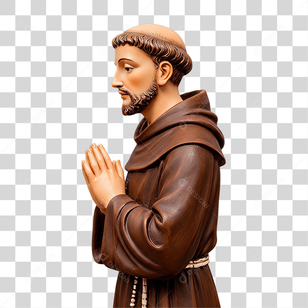 Imagem Semelhante a São Francisco de Assis PNG Transparente