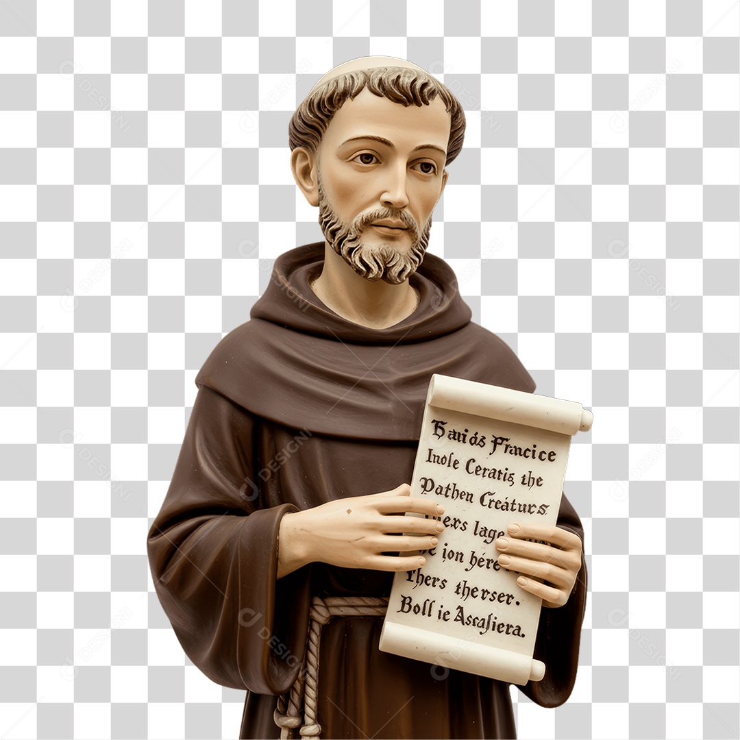 Imagem Semelhante a São Francisco de Assis PNG Transparente