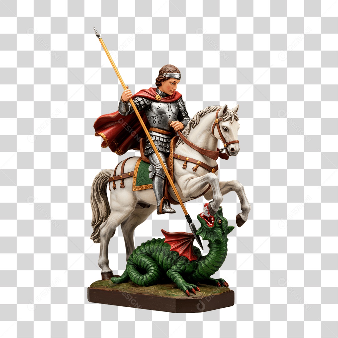 Imagem Semelhante a São Jorge PNG Transparente